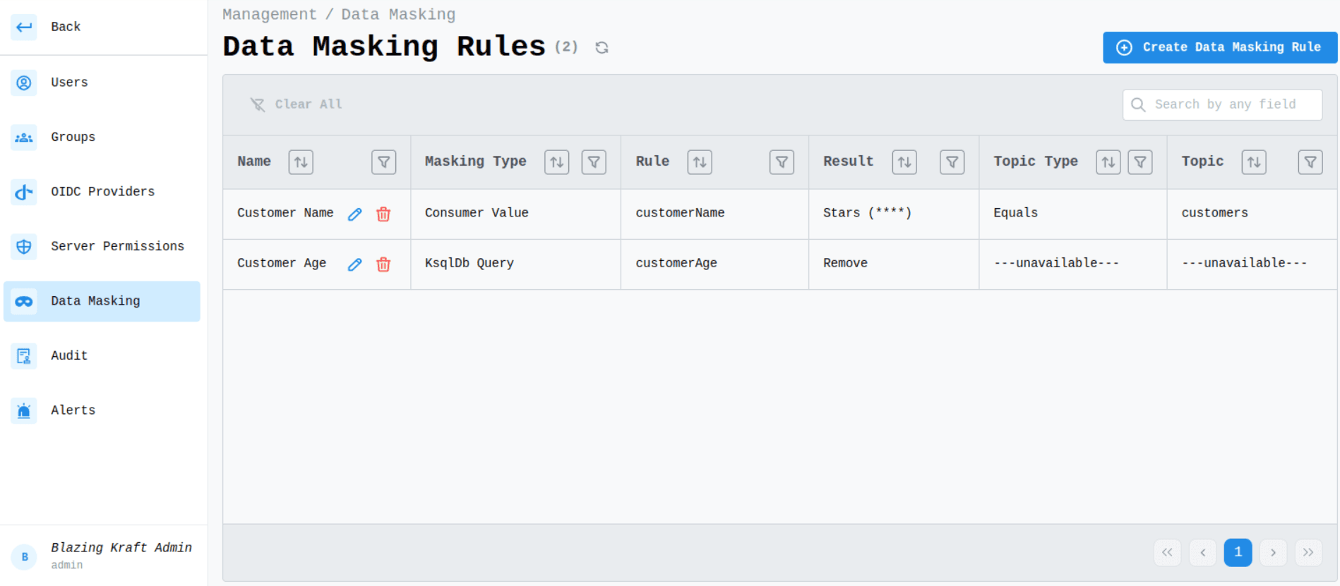 Data Masking Rules Image