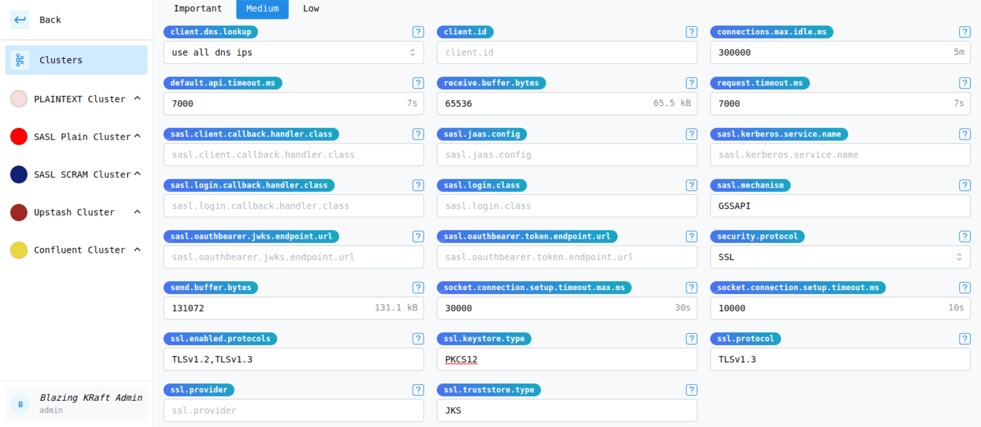 Aiven SSL Configuration Image