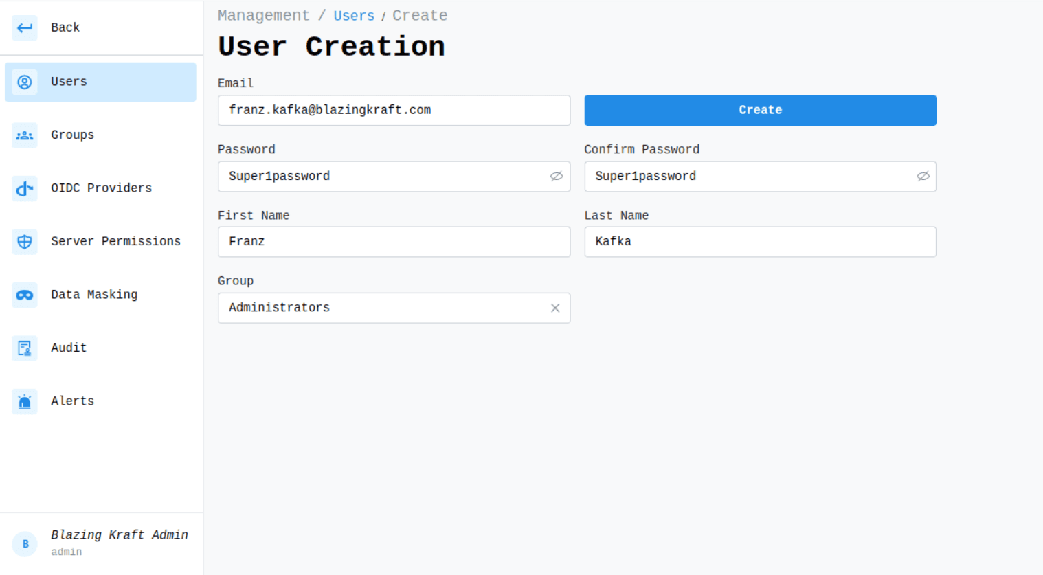 Create User Image