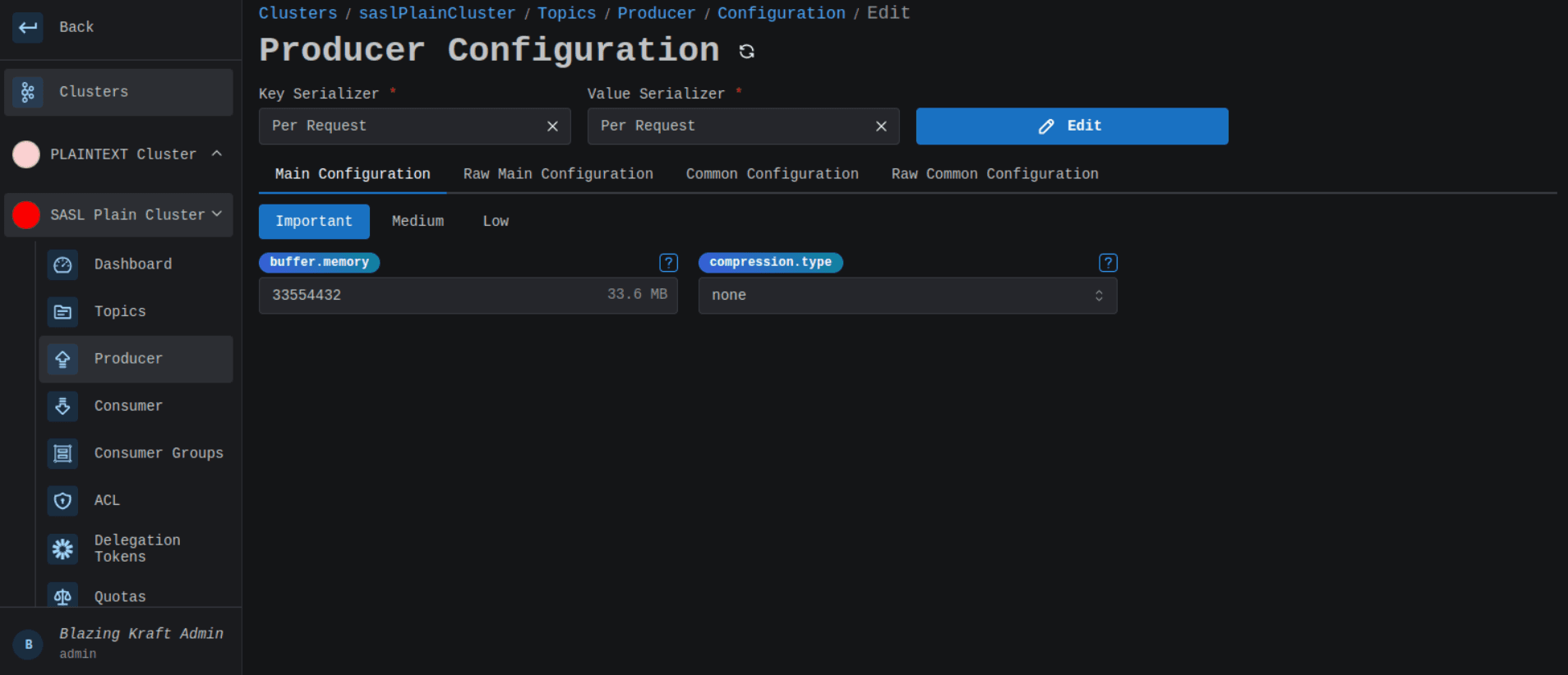 Cluster Producer Configuration Per Request Serializer Image