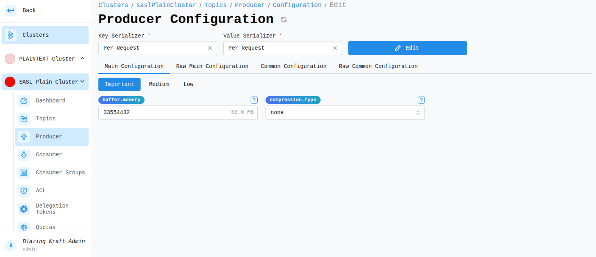 Cluster Producer Configuration Per Request Serializer Image