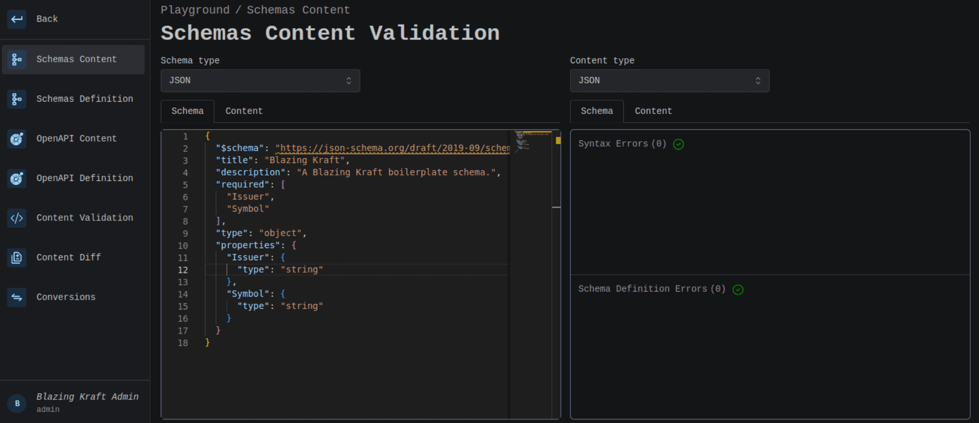 JSON Schema Image