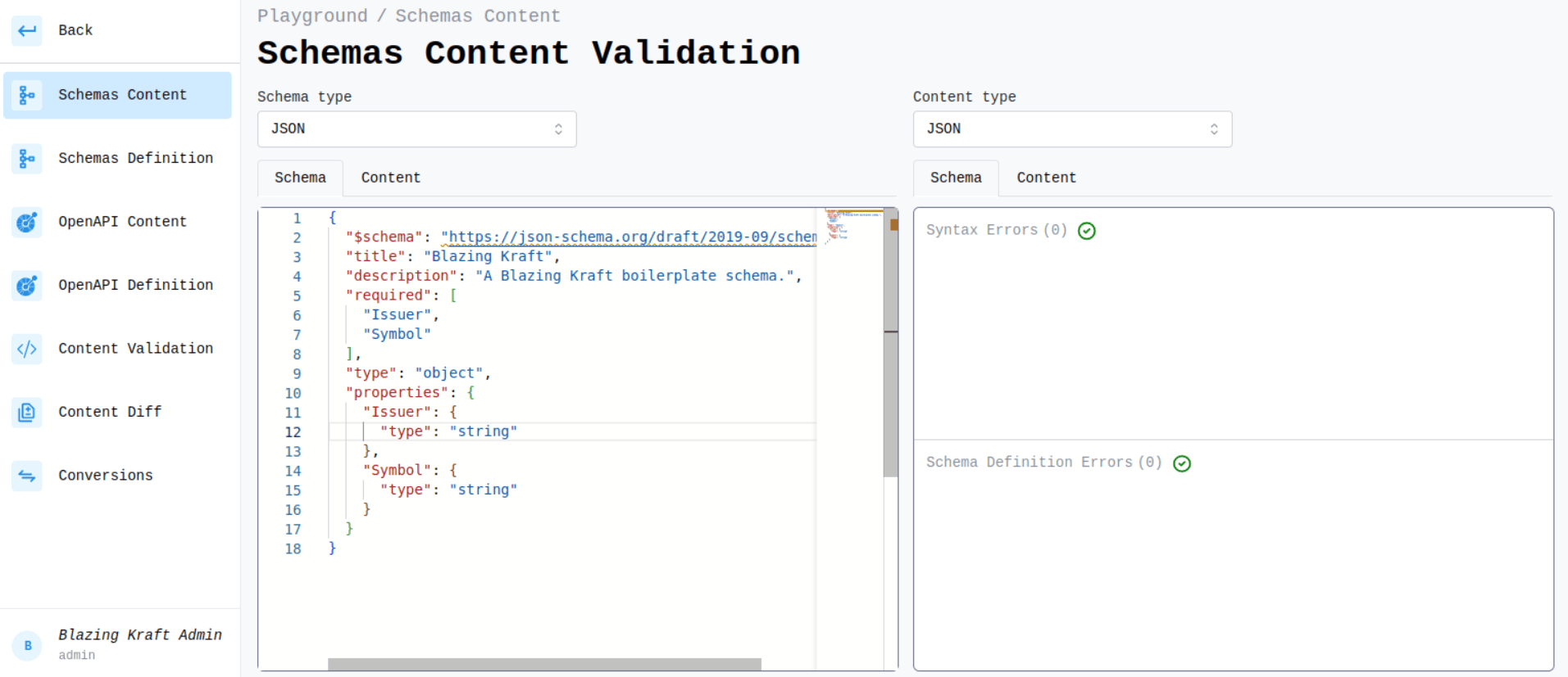 JSON Schema Image