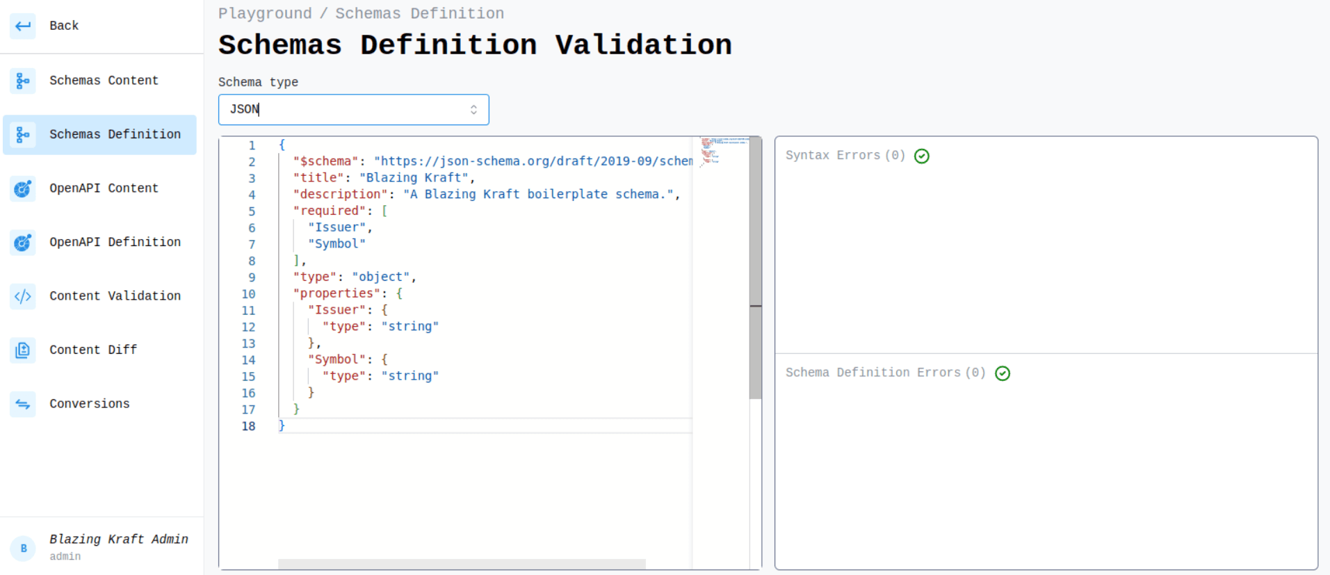 JSON Schema Image