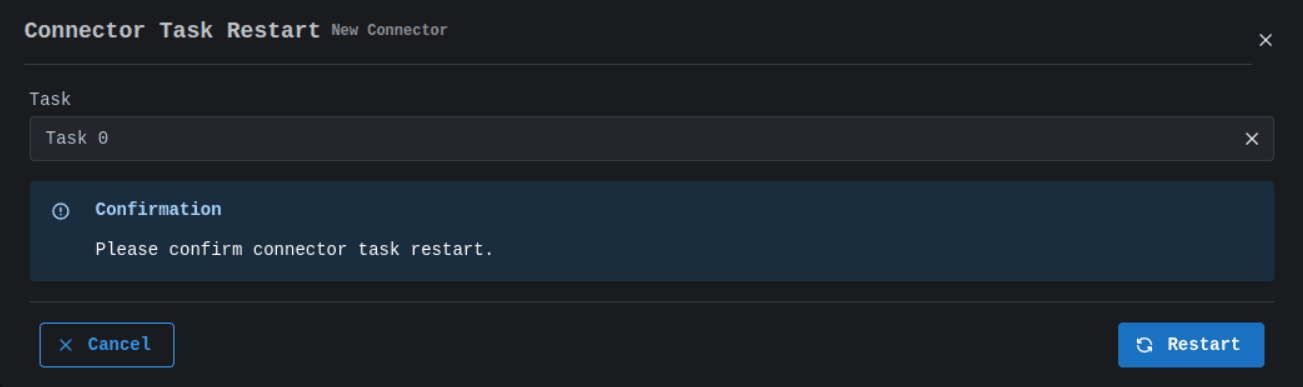 Kafka Connect Restart Task Image