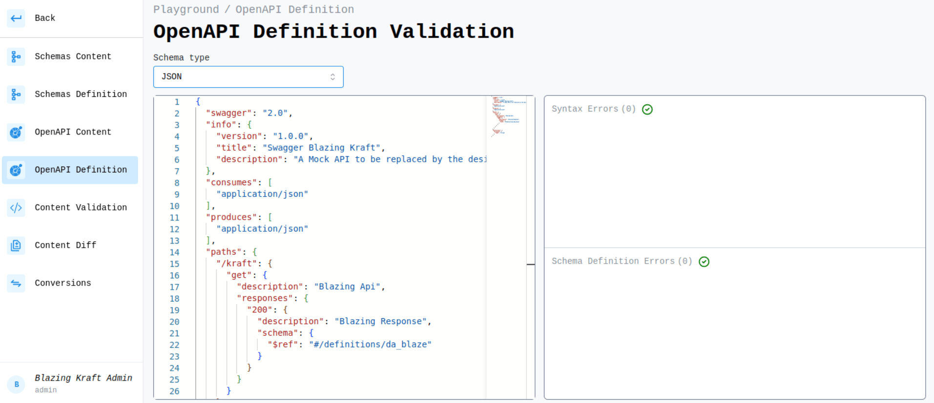 OpenAPI JSON Schema Image